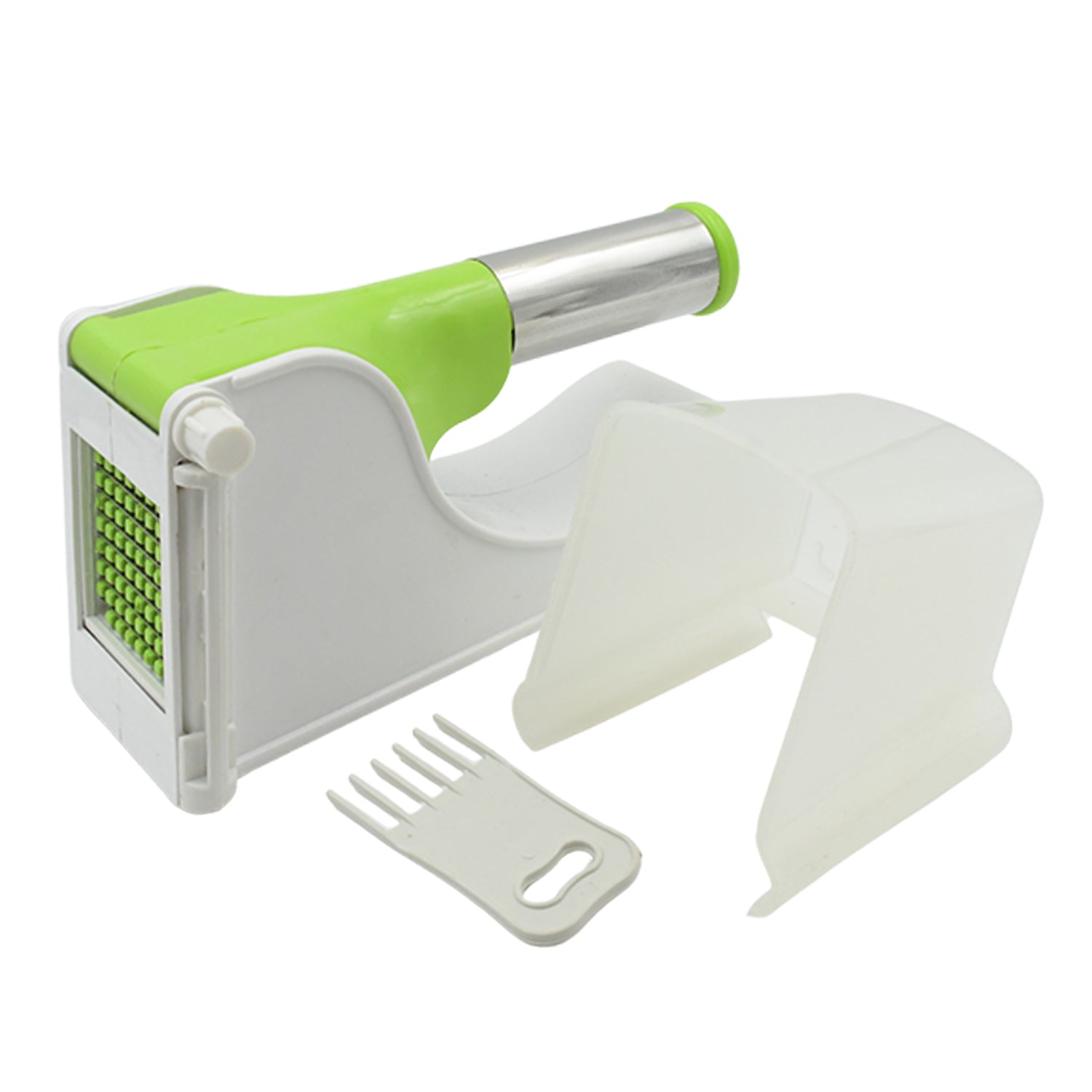 French fry chipser with container, easy to use. French fry chipser with container, easy to use.